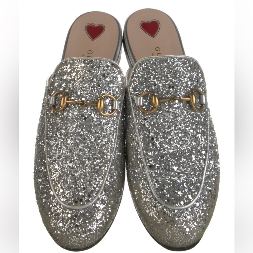 Gucci Glitter Slides - Picture 4 of 5